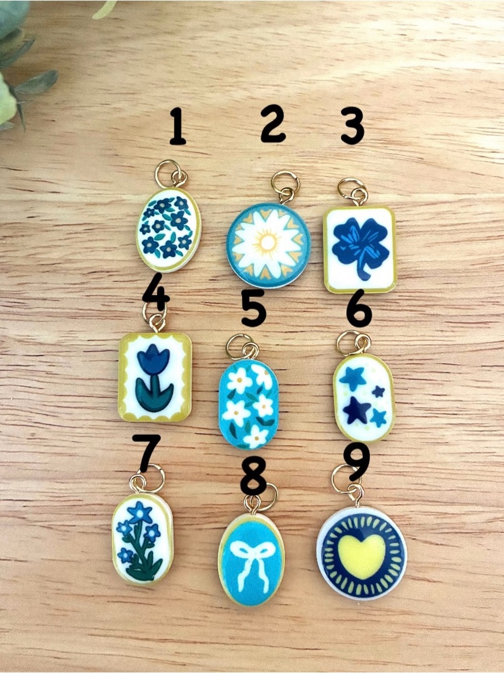 Cute Enamel Charms For Your Bracelets & Necklaces .   Price is for 1